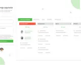 Formularz zapytania i wizualizacja procesu sprzedaży, wspierające generowanie leadów.