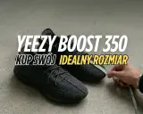 Czarne Yeezy Boost 350 mierzone centymetrem. Dowiedz się, jaki rozmiar Yeezy 350 będzie dla Ciebie idealny.