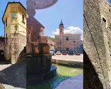 Scopri cosa vedere a Capestrano: un borgo con un'antica fontana, una chiesa in restauro e un imponente castello.