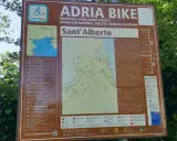Nuova ciclabile Valli di Comacchio mappa: Adria Bike collega Kranjska Gora, Venezia e Ravenna.