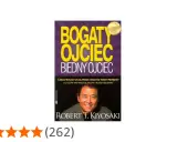 Okładka książki "Bogaty ojciec, biedny ojciec" autorstwa Roberta Kiyosakiego.