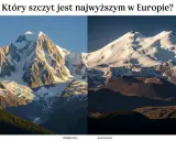 Dwa majestatyczne szczyty, jeden z lodowcami, drugi wulkaniczny, rywalizują o tytuł najwyższej góry w Europie.