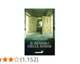 Copertina del libro "Il respiro delle anime" di Gigi Paoli, con un corridoio di porte aperte.