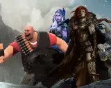 Postacie z gier, w tym Heavy z Team Fortress 2, sugerują, że to świetny moment na darmowe gry Steam.