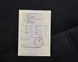 Tymczasowy dowód rejestracyjny z danymi pojazdu i adnotacją "ZAREJESTROWANO WARUNKOWO".