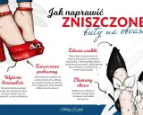 Jak naprawić zniszczone buty na obcasie: wytarte krawędzie, zniszczone podeszwy, zdarte czubki, złamany obcas. Co robić, gdy za wysoki obcas sprawia problemy?