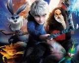 Jack Frost e gli altri Guardiani in un'avventura magica, un film per ragazzi pieno di azione e fantasia.