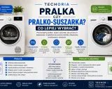 Czy suszarka może być większa od pralki? Porównanie pralki i pralko-suszarki, by wybrać idealne urządzenie.