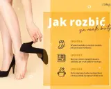 Jak rozchodzić za małe buty? Wymień wkładki, rozgrzej suszarką lub zmiękcz parę nad parą wodną.