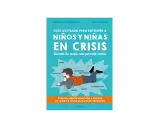 Ilustración de un niño en medio de una crisis, con etiquetas como "rabia", "miedo" y "estrés". Guía para entender la crisis de los 4 años en niños.