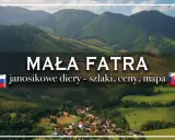 Malá Fatra z dziećmi: szlaki, ceny, mapa. Piękny krajobraz górski z wioską u podnóża.