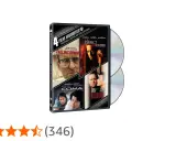 DVD-samling med fyra filmer med Michael Douglas: Falling Down, A Perfect Murder, Coma och Disclosure.