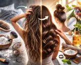 Scopri come togliere la puzza dai capelli senza lavarli con polvere e spray. Capelli spenti e opachi trasformati in una chioma lucente e profumata.