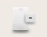 Vit Huawei Luna 15 kWh batterilagringssystem med en inverter.