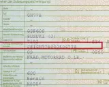 Numer VIN pojazdu Suzuki GSF600, czyli kfz brief nr gdzie jest, to JSIGN77B000504776.