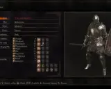 Tworzenie postaci w Dark Souls: Rycerz, męska postać z podstawowymi statystykami. Poradnik dla początkujących.