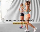 Dwie kobiety biegają, zastanawiając się, ile razy w tygodniu biegać. Więcej nie znaczy lepiej.