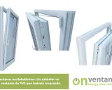 Detalle de cómo abrir ventana oscilobatiente 2 hojas. Ventanas de PVC eficientes.