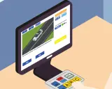 Osoba rozwiązuje test na prawo jazdy na komputerze. Ile razy dziennie można zdawać egzamin teoretyczny na prawo jazdy? Nie ma limitu, można próbować wielokrotnie.
