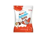 Opakowanie Kinder Schoko-Bons 125g. W środku czekoladki z mlecznej czekolady z nadzieniem mlecznym i orzechami. Zastanawiasz się nad schoko bons kcal?