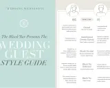 Wedding guest style guide: Semiformal Dressy Casual is "night on the town" attire. For men, this means a suit and tie.