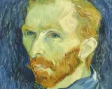 Autoritratto di Van Gogh, un capolavoro tra le immagini quadri famosi da scaricare, con pennellate vibranti e sguardo intenso.