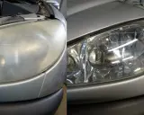 Przed i po: jak wypolerować lampy samochodowe, by znów lśniły.