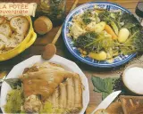 La potée auvergnate, un plat généreux, met en avant les spécialités du Massif Central : viande, légumes et pain.