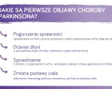 Pierwsze objawy choroby Parkinsona: pogorszenie sprawności, drżenie dłoni, spowolnienie ruchów i zmiana postawy ciała.