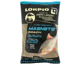 Zanęta Lorpio Magnetic Roach, formuła Piotra Lorenca. Dobre opinie wędkarzy o tej mieszance na płocie.