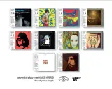 Kolekcja płyt CD z serii SACD HYBRID, w tym okładki albumów Czesława Niemena.