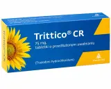 Opakowanie Trittico CR 75 mg, tabletki o przedłużonym uwalnianiu. Warto pamiętać o potencjalnych trittico skutki uboczne.