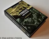 Książka "Proces Norymberski. Nieznane fakty" Aleksandra Zwiagincewa. Okładka przedstawia sceny z procesu, odsłaniając proces norymberski ciekawostki.