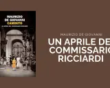 Copertina del libro "Caminito" di Maurizio de Giovanni, con un'immagine d'epoca di una strada napoletana e il titolo "Un aprile del Commissario Ricciardi".