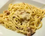 Pyszna carbonara z parmezanem i guanciale. Jaki ser do carbonary? Tylko najlepszy!