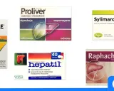 Preparaty wspierające regenerację organizmu po alkoholu: Essentiale, Proliver, Sylimarol, hepatil, Raphacholin C.