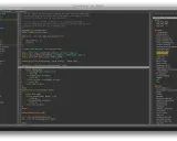 Kod C++ w edytorze Vim. Widoczny fragment kodu dotyczy inicjalizacji systemu i obsługi urządzeń.
