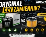 Oryginalny czy zamiennik? Porównanie filtrów oleju. Dowiedz się, jak przefiltrować olej silnikowy, wybierając mądrze.
