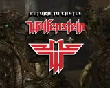 Powrót do zamku Wolfenstein: spolszczenie. Dwa przerażające, zbrojne szkielety z zielonymi oczami, gotowe do walki.