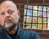 Peter Lemarc med sin fru, som kämpade för sitt liv på IVA efter covid-19.