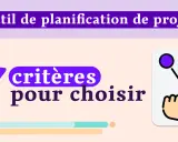 Outil de planification de projet : 7 critères pour choisir le bon. Icône de main sélectionnant un élément dans un diagramme.