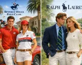 Para obok siebie w strojach Beverly Hills Polo Club i Ralph Lauren, uosabiających styl życia i elegancję.