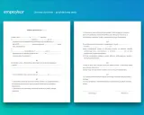 Wzór umowy zlecenia, który może być zawarty przez studenta. Dokument zawiera kluczowe punkty dotyczące obowiązków stron, wynagrodzenia i warunków rozwiązania umowy.