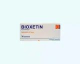 Opakowanie leku Bioxetin (fluoksetyna) 20 mg, 30 tabletek. Warto zapoznać się z ulotką, by poznać potencjalne bioxetin skutki uboczne.
