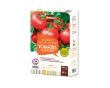 Engrais pour tomates et légumes, favorise la fructification et une récolte savoureuse. Fabriqué en France.
