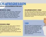 Schlafregression bei Babys: Infos zu Phasen mit 4, 8 & 12 Monaten. Nähe hilft bei Schlafregression.