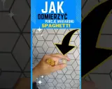 Spaghetti: miarka i 4 triki na idealną porcję bez marnowania