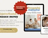 E-book "Rozgadaj malucha" od MigatoMama to poradnik, jak szybko nauczyć dziecko mówić. Zawiera sprawdzone metody i wskazówki.