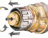 Schemat mechanizmu termostatycznego. Dowiedz się, jak dobrać głowicę termostatyczną, analizując jej budowę i działanie.