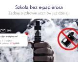 Alert SMS: "Wykryto dym e-papierosa!" w łazience. Czy czujnik dymu wykryje e papierosa? Tak, ten alert potwierdza.
